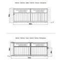 X-Metal Portails en aluminium Aluminium Anthracite