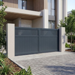 X-Metal Portails en aluminium Aluminium Anthracite