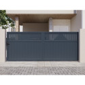 X-Metal Portails en aluminium Aluminium Anthracite