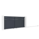 X-Metal Portails en aluminium Aluminium Anthracite