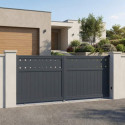 X-Metal Portails en aluminium Aluminium Anthracite