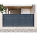 X-Metal Portails en aluminium Aluminium Anthracite