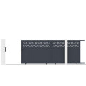 X-Metal Portails en aluminium Aluminium Anthracite