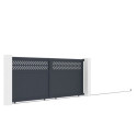 X-Metal Portails en aluminium Aluminium Anthracite