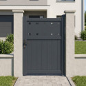 X-Metal Portillons en aluminium Aluminium Anthracite