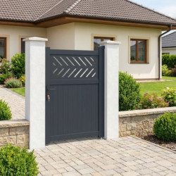 X-Metal Portillons en aluminium Aluminium Anthracite