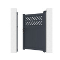 X-Metal Portillons en aluminium Aluminium Anthracite