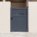 X-Metal Portillons en aluminium Aluminium Anthracite