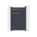 X-Metal Portillons en aluminium Aluminium Anthracite