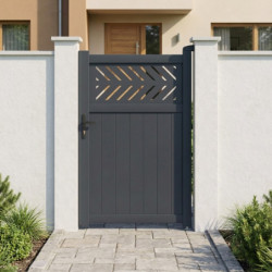 X-Metal Portillons en aluminium Aluminium Anthracite