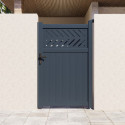 X-Metal Portillons en aluminium Aluminium Anthracite