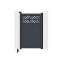 X-Metal Portillons en aluminium Aluminium Anthracite