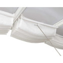 Store pour pergolas et toits de terrasse 300x305 cm en polyester blanc - Canopia by Palram