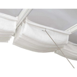 Canopia by Palram Stores pour pergolas Polyester Blanc
