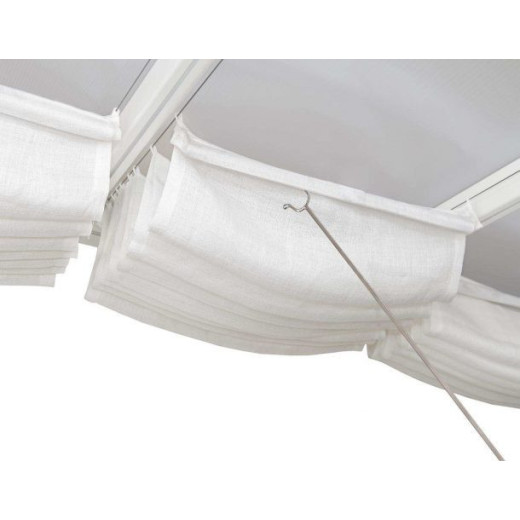 Canopia by Palram Stores pour pergolas Polyester Blanc