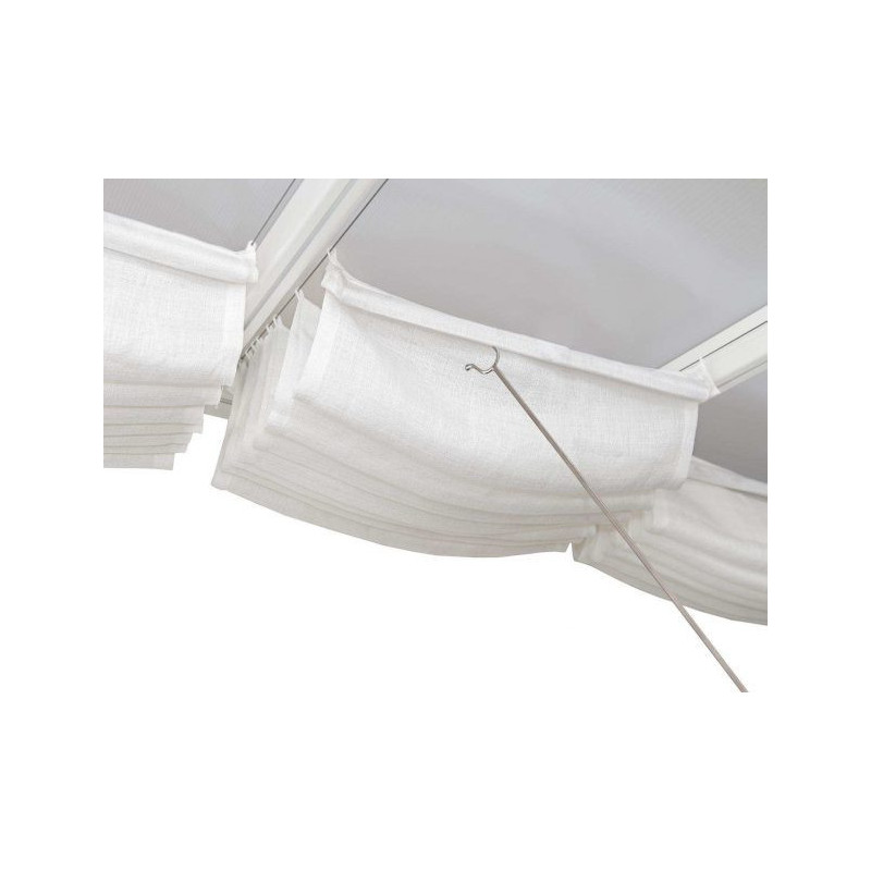 Canopia by Palram Stores pour pergolas Polyester Blanc