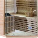 SNÖ Sauna traditionnel Marron