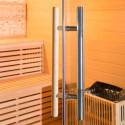 SNÖ Sauna traditionnel Marron