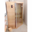 SNÖ Sauna traditionnel Marron