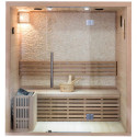 SNÖ Sauna traditionnel Marron