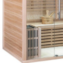SNÖ Sauna traditionnel Marron