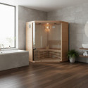 SNÖ Sauna traditionnel Marron