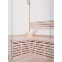 SNÖ Sauna traditionnel Marron
