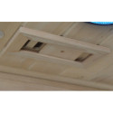 SNÖ Sauna traditionnel Marron