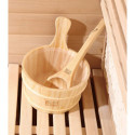 SNÖ Sauna traditionnel Marron