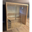 SNÖ Sauna traditionnel Marron