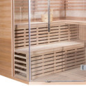 SNÖ Sauna traditionnel Marron