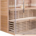 SNÖ Sauna traditionnel Marron