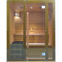 SNÖ Sauna traditionnel Marron
