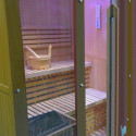 SNÖ Sauna traditionnel Marron