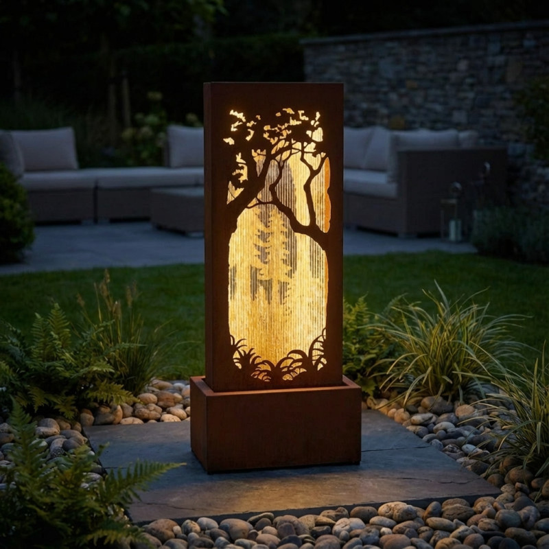 Lumineo Fontaines Marron