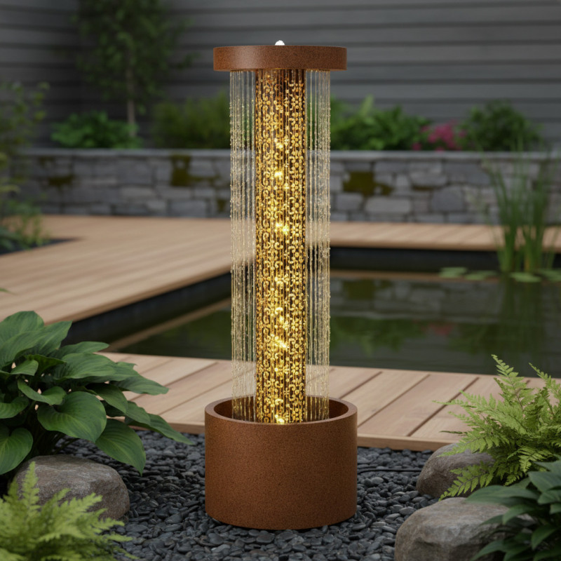 Lumineo Fontaines Marron