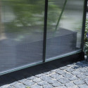 Halls Serre de jardin en polycarbonate Vert 2.5m²