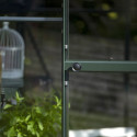 Halls Serre de jardin en verre Vert 3.7m²
