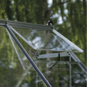 Halls Serre de jardin en verre Gris 4.9m²