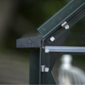 Halls Serre de jardin en verre Vert 4.9m²