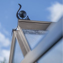 Halls Serre de jardin en polycarbonate Gris 6.1m²