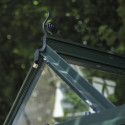 Halls Serre de jardin en verre Vert 6.1m²
