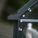 Halls Serre de jardin en verre Vert 9.7m²