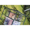 Halls Serre de jardin en verre Vert 9.7m²