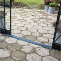 Halls Serre de jardin en verre Vert 13m²