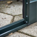Halls Serre de jardin en verre Vert 13m²