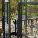 Halls Serre de jardin en verre Vert 13m²