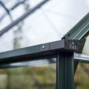 Halls Serre de jardin en verre Vert 13m²