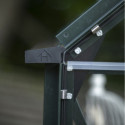Halls Serre de jardin en verre Vert 7.3m²