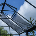 Halls Serre de jardin en verre Vert 9.7m²